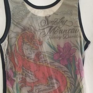 Womens Harley Davidson sleeveless